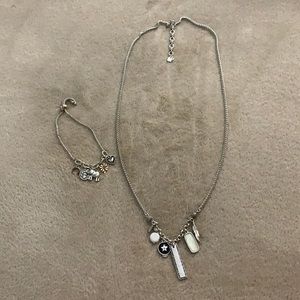 🍀NWOT Lucky necklace & bracelet set